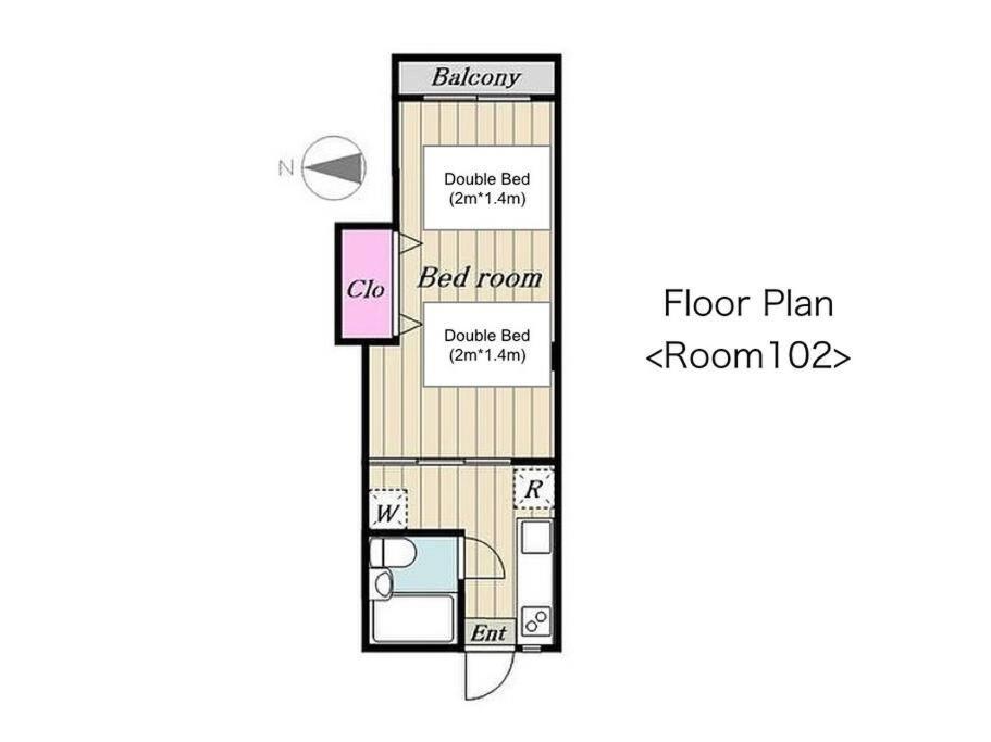 Apartamento M Ikebukuro 102